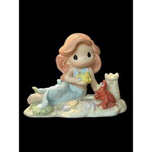 2006 Disney Precious Moments Part of Your World Porcelain Figurine 630039 Retire